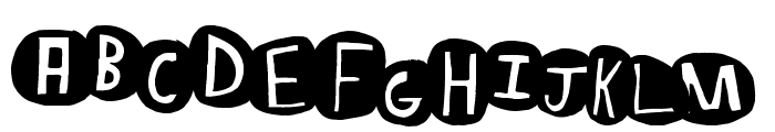EightBaller Font UPPERCASE