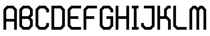 Eightgon Font UPPERCASE