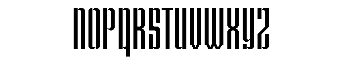 Eighty Nine 75020 Regular Font LOWERCASE