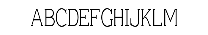 Einzig Serif Font UPPERCASE