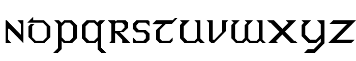 Eire Font LOWERCASE