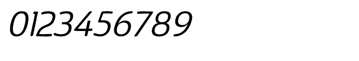 Eigerdals Regular Italic Font OTHER CHARS
