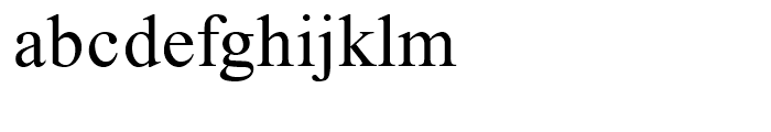 Ein Karem Light Font LOWERCASE