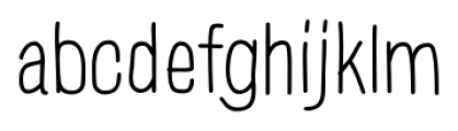 EightZeta Regular Font LOWERCASE
