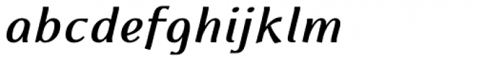 Eidetic Modern Bold Italic Font LOWERCASE