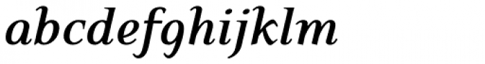 Eidetic Neo Bold Italic Font LOWERCASE