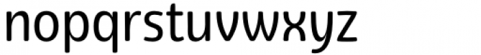 Eigerdals Condensed Regular Font LOWERCASE
