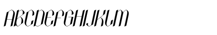 Eighart Italic Font UPPERCASE