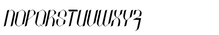 Eighart Italic Font UPPERCASE