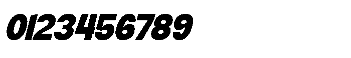 Eight Star Italic Font OTHER CHARS