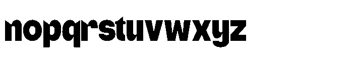 Eight Star Regular Font LOWERCASE