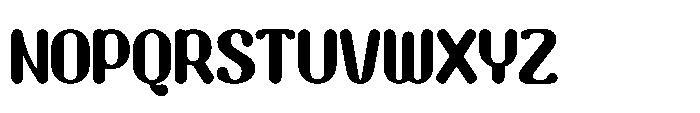 Eighties Rounded Font UPPERCASE