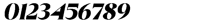 Eightly Teenage Black Italic Font OTHER CHARS