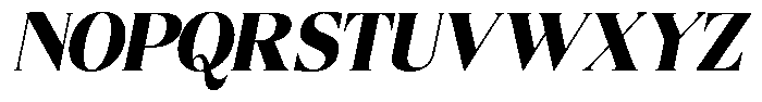 Eightly Teenage Black Italic Font UPPERCASE
