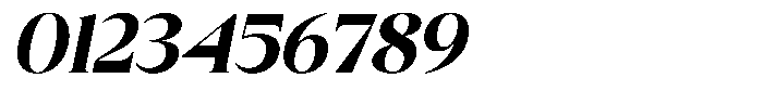 Eightly Teenage Bold Italic Font OTHER CHARS