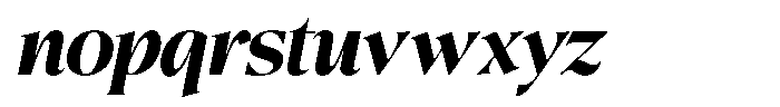 Eightly Teenage Bold Italic Font LOWERCASE