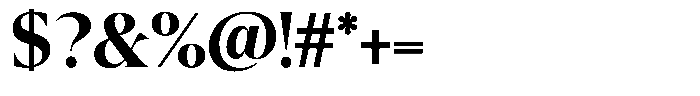 Eightly Teenage Bold Font OTHER CHARS