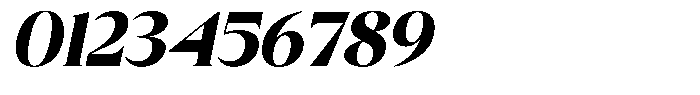 Eightly Teenage Extra Bold Italic Font OTHER CHARS