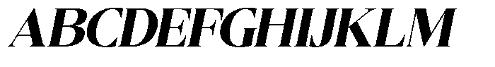 Eightly Teenage Extra Bold Italic Font UPPERCASE