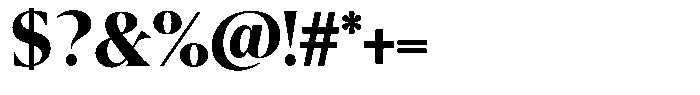 Eightly Teenage Extra Bold Font OTHER CHARS