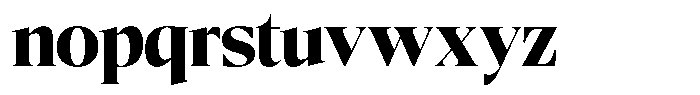 Eightly Teenage Extra Bold Font LOWERCASE