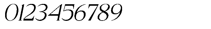 Eightly Teenage Extra Light Italic Font OTHER CHARS