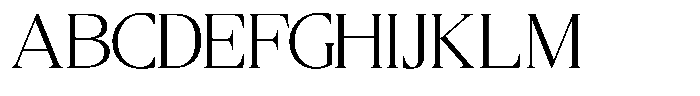 Eightly Teenage Extra Light Font UPPERCASE