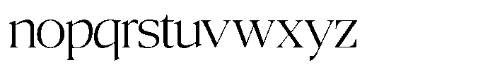 Eightly Teenage Extra Light Font LOWERCASE