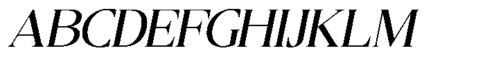 Eightly Teenage Italic Font UPPERCASE
