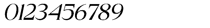 Eightly Teenage Light Italic Font OTHER CHARS