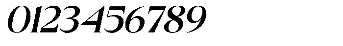 Eightly Teenage Medium Italic Font OTHER CHARS