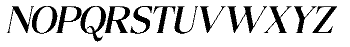 Eightly Teenage Medium Italic Font UPPERCASE