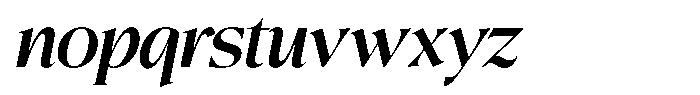 Eightly Teenage Medium Italic Font LOWERCASE