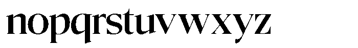 Eightly Teenage Medium Font LOWERCASE