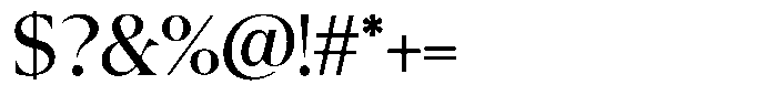 Eightly Teenage Regular Font OTHER CHARS
