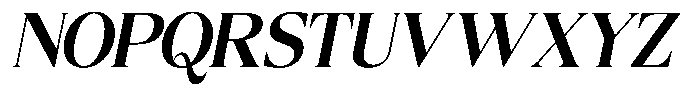 Eightly Teenage Semi Bold Italic Font UPPERCASE