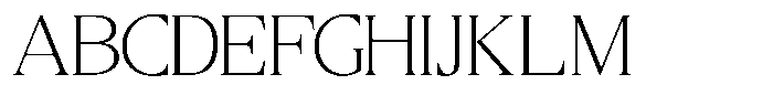 Eightly Teenage Thin Font UPPERCASE