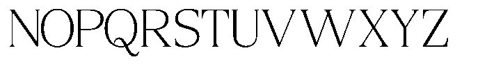 Eightly Teenage Thin Font UPPERCASE