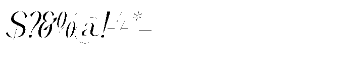 Eighty & Costina  Italic Font OTHER CHARS