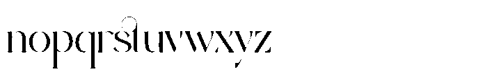 Eighty & Costina  Regular Font LOWERCASE