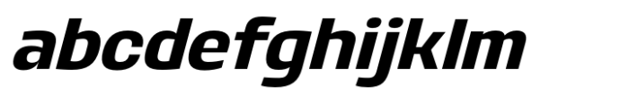 Eighty Starlight Semi Bold Italic Font LOWERCASE