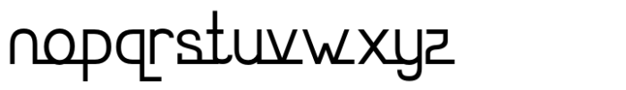 Eimaan Font LOWERCASE