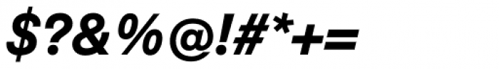 Eina 01 Bold Italic Font OTHER CHARS