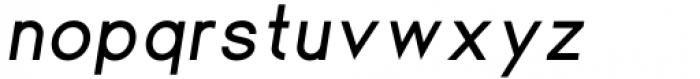 Einer Grotesk Bold Italic Font LOWERCASE