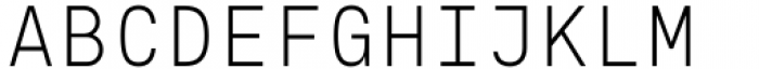 Eingrantch Mono Regular Font UPPERCASE