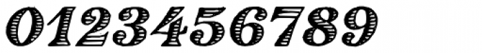 Eingraviert Italic Font OTHER CHARS