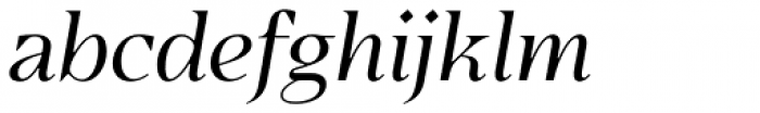 Eirlys Italic Font LOWERCASE
