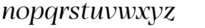 Eirlys Italic Font LOWERCASE