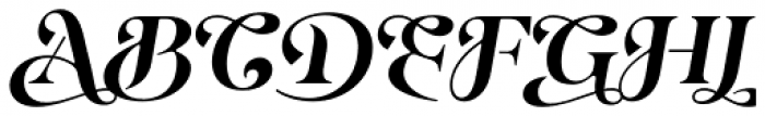 Eirlys Swash Bold Italic Font UPPERCASE