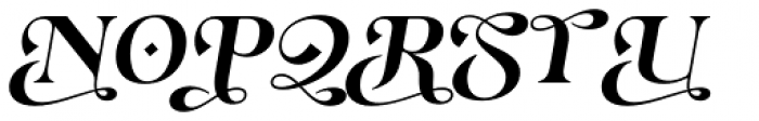 Eirlys Swash Bold Italic Font UPPERCASE